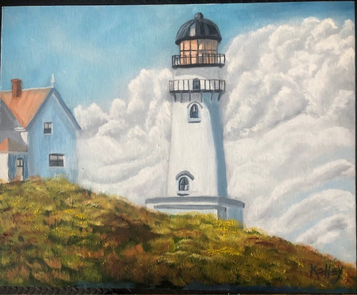 16X20 Twin Lights Light House